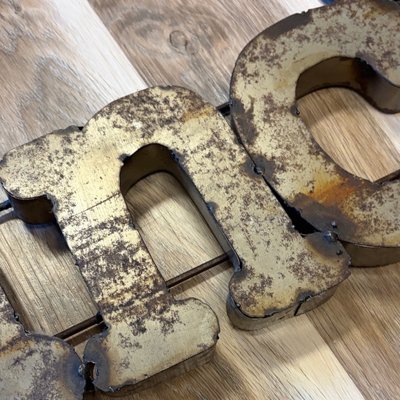 Rustic Metal 'The Ranch' Wall Decor - Picture 12 of 16
